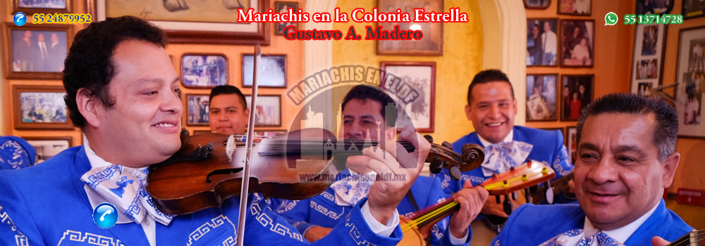 Mariachis en Colonia Estrella 