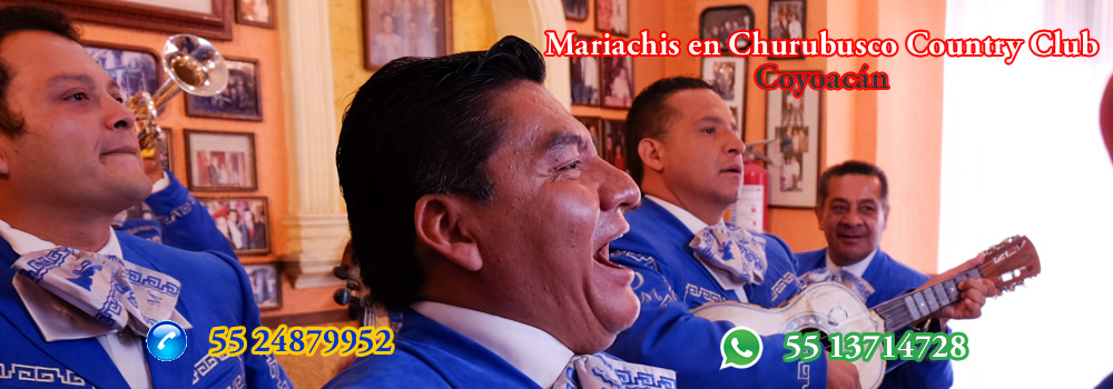 Mariachis en Churubusco Country Club