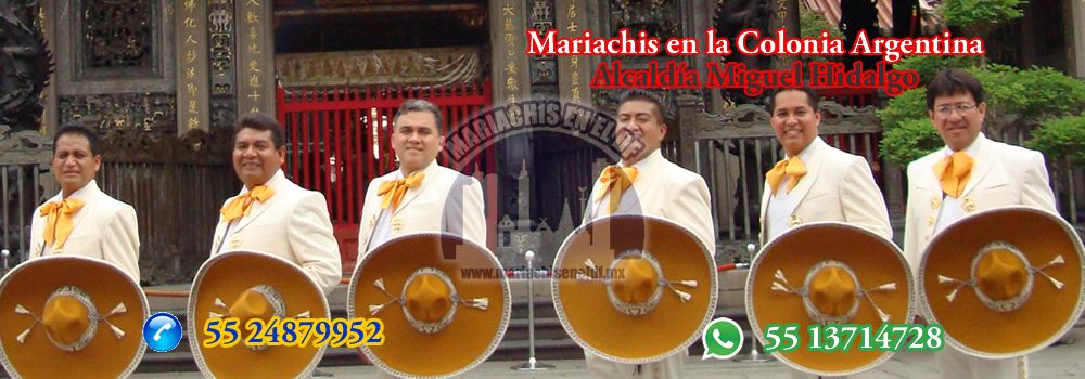 Mariachis en La Colonia Argentina