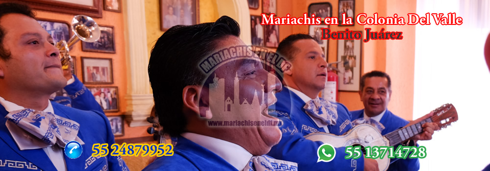 Mariachis en Narvarte